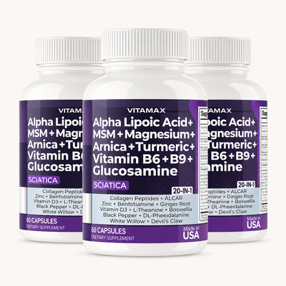 VITAMAX Sciatic Nerve Support | 20-IN-1 Daily Formula