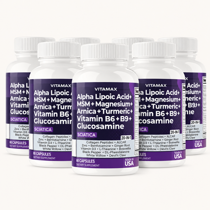 VITAMAX Sciatic Nerve Support | 20-IN-1 Daily Formula