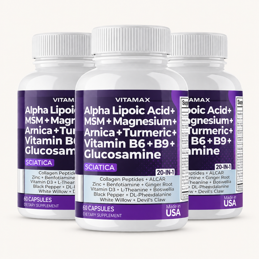 VITAMAX Sciatic Nerve Support | 20-IN-1 Daily Formula